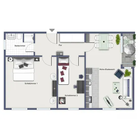 Apartmenthaus Bull 4 *